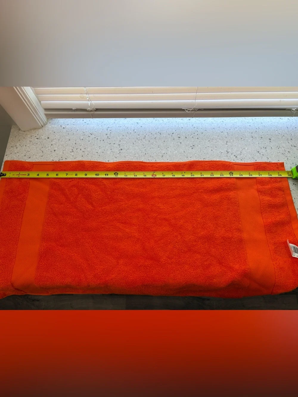 NWT Set of 2 Lauren Hand Towels in Summer Orange